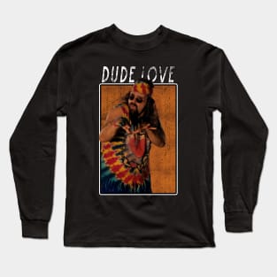 Vintage Wwe Dude Love Long Sleeve T-Shirt